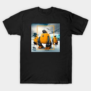 Robots team explorer antarctica T-Shirt